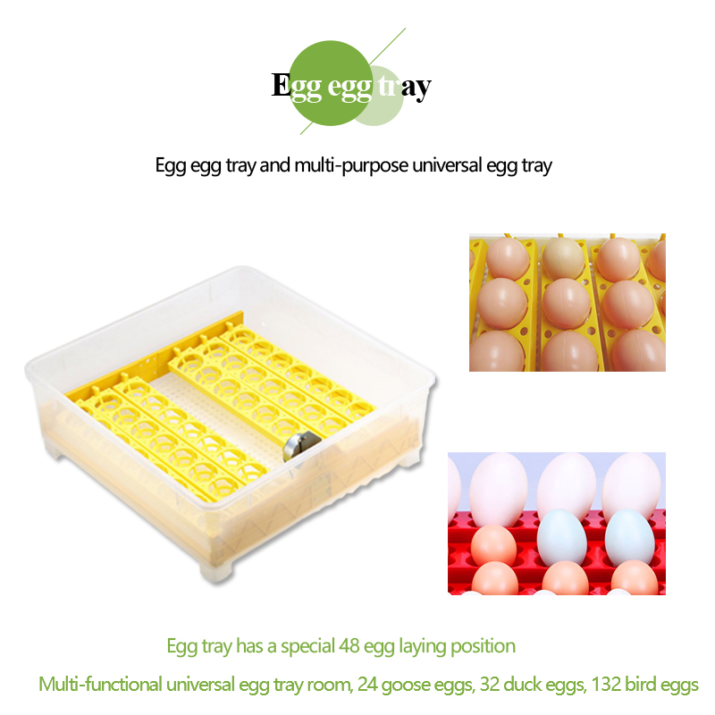 48 Egg Brooder Digital Automatic Egg Incubator Hatcher Chicken Poultry Humidity Temperature Control Hatching machine