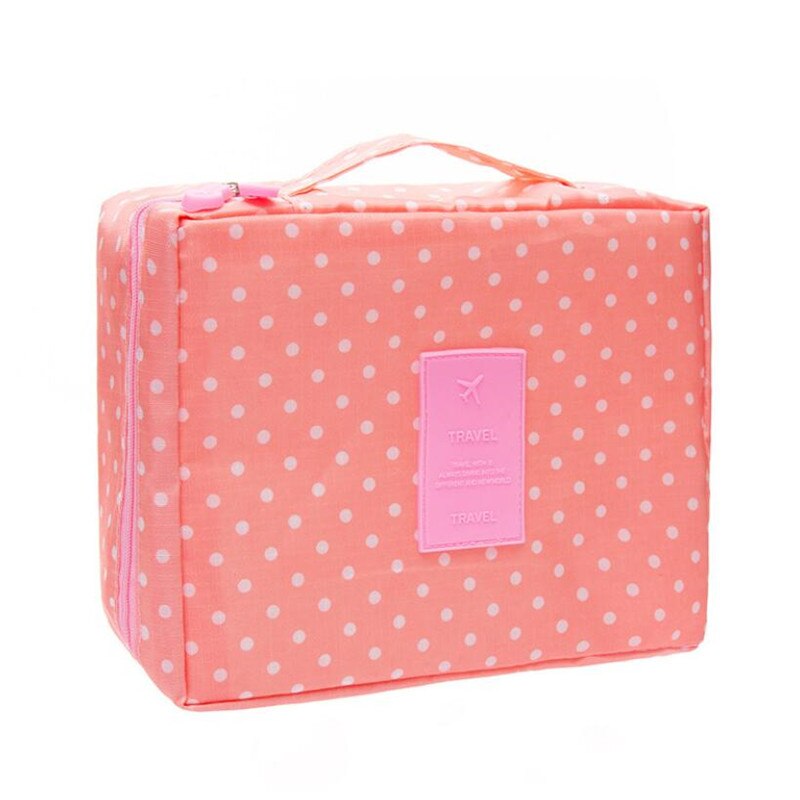 1Stck Ich bin Freien Mädchen machen-hoch Tasche Frauen Kosmetik Tasche Frauen Toilettenartikel Organizer Wasserdicht Weibliche Lagerung bilden Fälle: 1