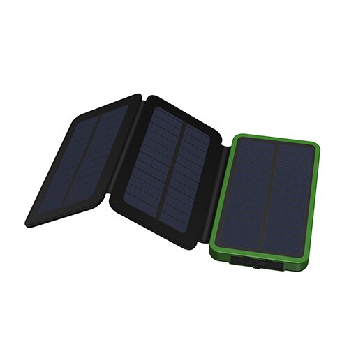 X-DRAGON Solar Power Bank 10000mAh Outdoor Solar Charger External Battery for iPhone Samsung xiaomi Cell Phones: green power bank