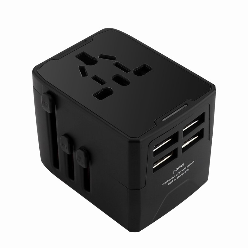 Internationale Power Adapter,Travel Power Plug, reizen Universele Adapter Voor Usa/Uk Japan China Eu/Aus Met Iphone