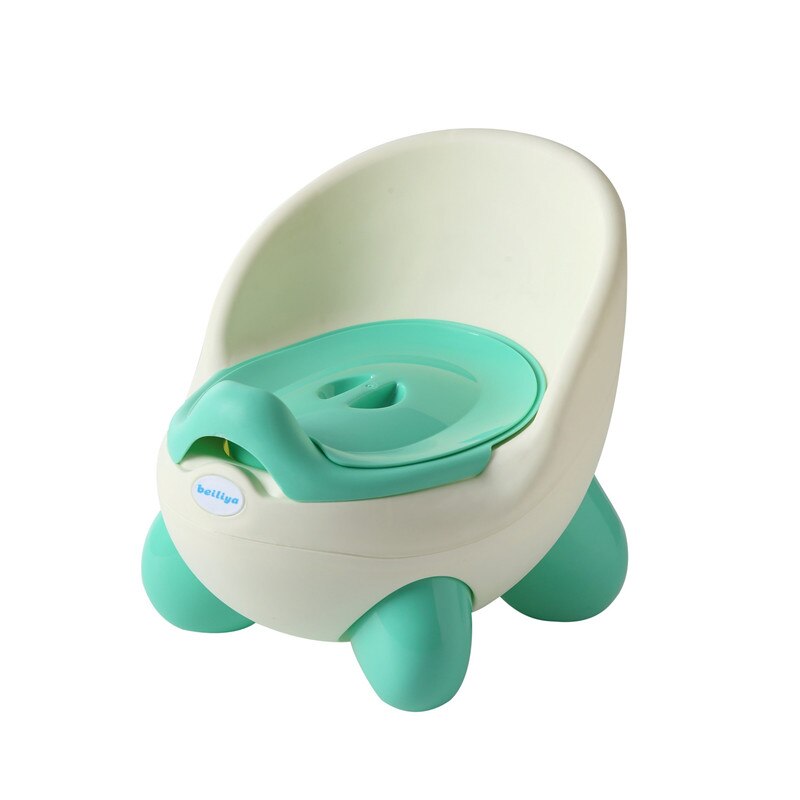 Pot De Toilette Pliable Pour Bébé - Siège Portable Pour Garçon Et Fille, Dossier Haut, Antidérapant, Pour Voyage Et Camping (Bleu)