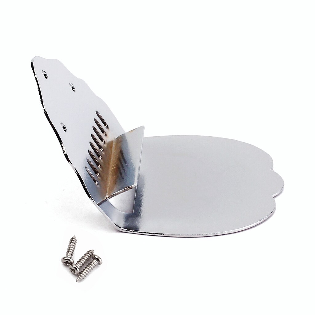 Mandoline Chrome Staartstuk Met 3Pc Schroeven Voor Mandoline Vervanging