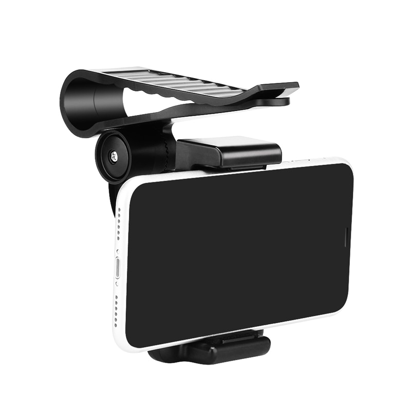 Voiture pare-soleil support pour téléphone support universel voiture Clip pare-soleil cellule support de téléphone pour iphone X GPS support dans voiture Mobile Clip