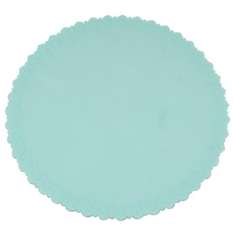 Silicona reutilizable alimentos mantenimiento fresco cubierta de encaje taza esteras Microwavable silicona Stretch tapa utensilios de cocina cubierta: Blue