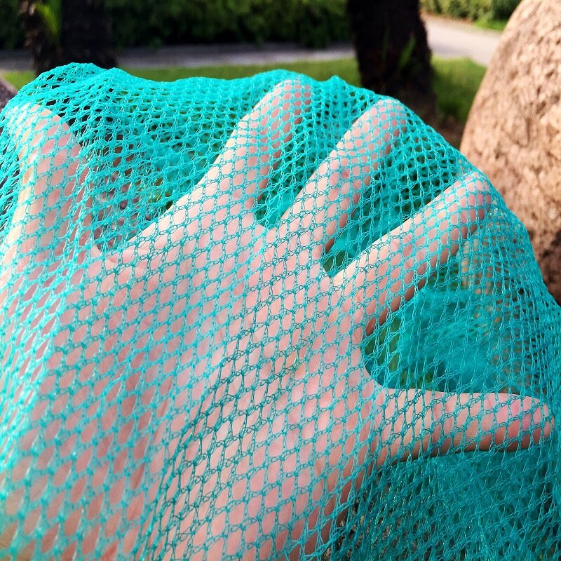 1pcs Folding fish net mesh bag of fish guard Fishing tools Plastic mesh bag Fruit and vegetable net bag Toy receive net bag