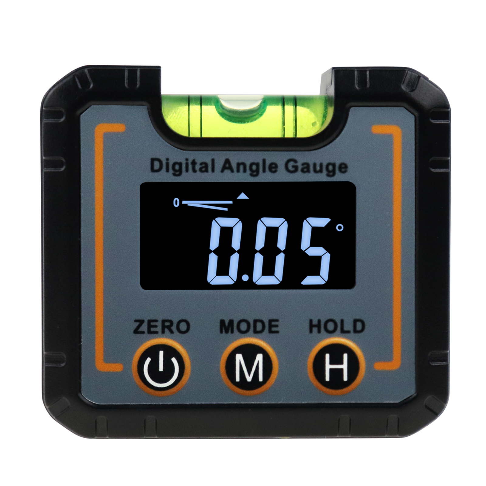 Angle Protractor Finder Digital Gauge Level Inclinometer with Bubble Level Magnetic Base for Woodworker, Craftsman, or Builder