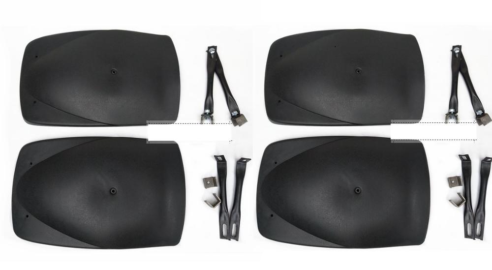 ATV GO CART mud guard fender support buggy Universal fit 110cc 150cc 200cc 250cc sports atv Rear front Fender Mudguards 4pc