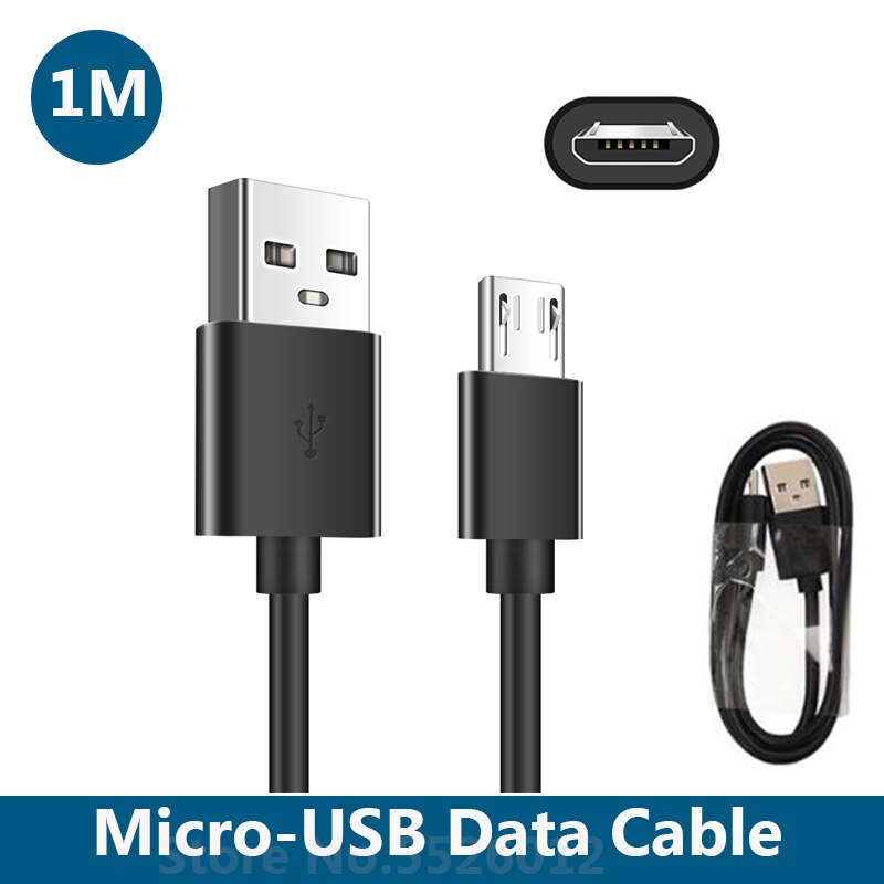 Micro Usb Opladen Data Kabel Voor Oortelefoon Android Mobiele Telefoon Kabel Snel Opladen Kabel Micro-Usb Data Kabel