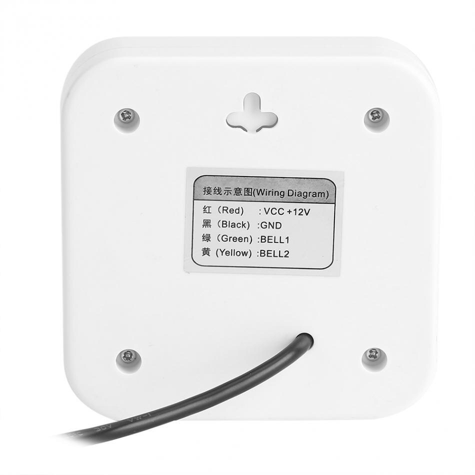 VBESTLIFE DC 12V External Wired Doorbell Door Bell Alarm Wire Access Control Door bell for Home Office Access Control System