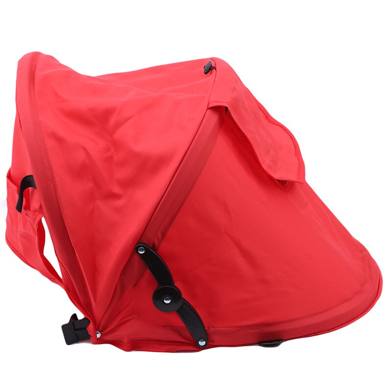 Summer Baby Stroller Sunshield Shade Protection Hoods Canopy Stroller Accessories Baby Stroller Sun Visor Carriage: red