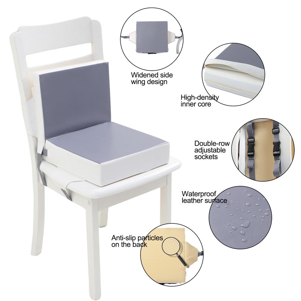 Coussin rehausseur de chaise pour bébé, rehausseur de chaise haute pour enfants