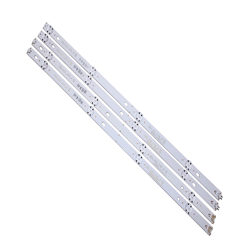 10 unids/set tira de LED para iluminación trasera para LG 55UJ6300 55UJ6307 55UJ635V 55UJ634V 55UJ630V 55LJ5500 55UJ635 55UJ63_UHD 55LJ55_FHD B
