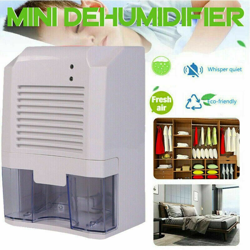 Mini déshumidificateur électrique Portable de 800ML, séchoir à Air pour salle de bain, sous-sol, cuisine, bureau, caravane, camping-car, Garage: Default Title
