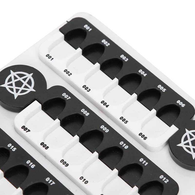 Nail Color Display Board 24 Grids Nail Color Display Board Magnetic Nail Display Rack Color Showing Shelf Card Chart