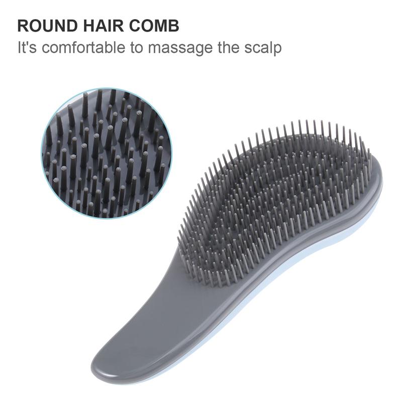 Draagbare Haar Kam Duurzaam Kam Plastic Steil Haar Kam Creatieve Massage Kam Voor Vrouw Meisje Home Reizen