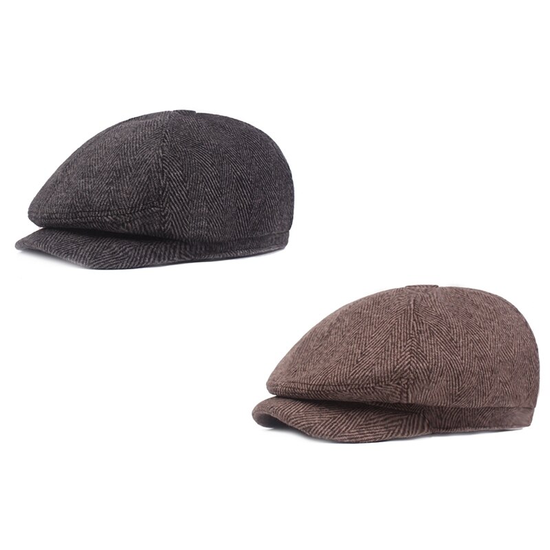 Hombres gorro para primavera otoño Golf conducción plana boinas Golf y deportes al aire libre sombrero