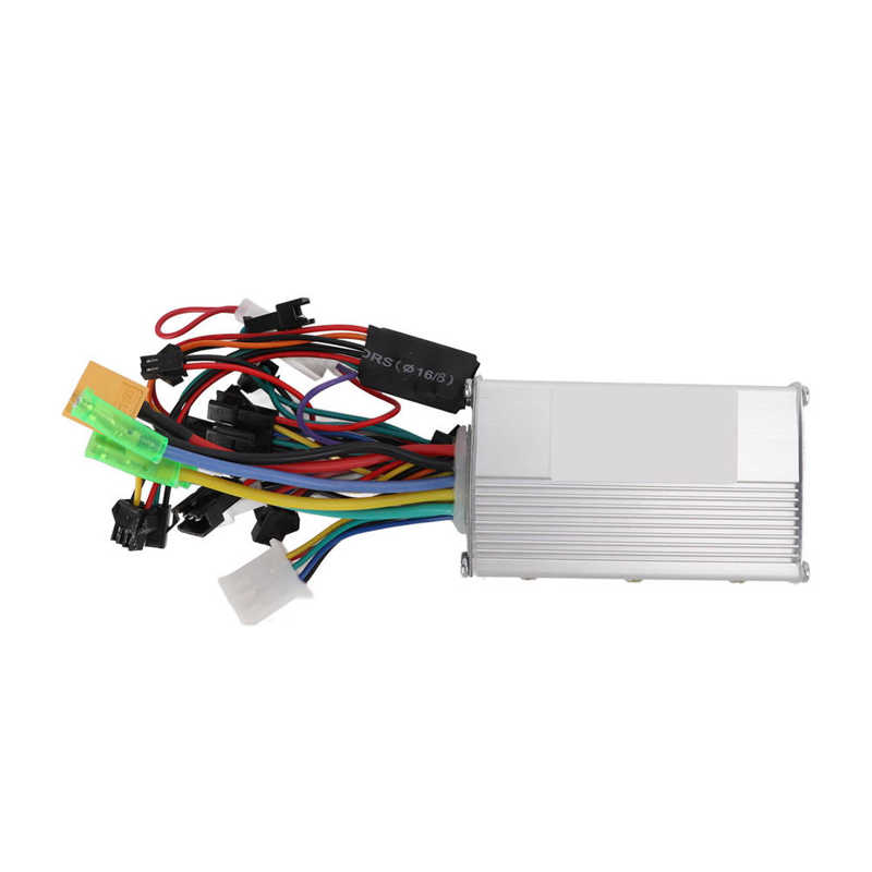 Electric Bike Brushless Controller Motor Brushless Controller Kit 24V 36V 48V with LCD Display Meter for Electric Scooter
