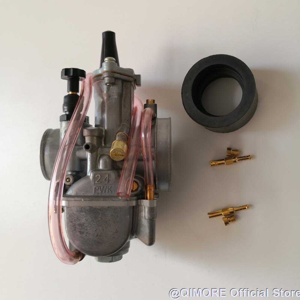 OKO24 OKO 24 OKO 24mm PWK PZ24 Carburador para escúter JOG DIO KR150 RTL250 CR80 CR85R CR125 NSR50 NSR80 DT100 125 175