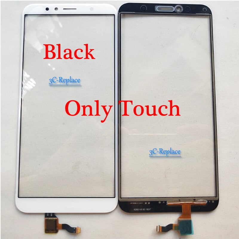 Zwart/Wit 5.7 Inch Voor Huawei Honor 7A Pro Aum-l29/Honor 7C Aum-L41 Lcd-scherm + Touch Screen digitizer Vergadering Frame: Black Only Touch