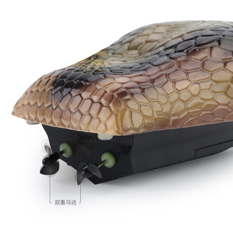 2 In 1 2.4G Afstandsbediening Rc Snake Boten Elektrische Dier Speedboot Simulatie Zomer Water Spoof Model Speelgoed voor Kinderen