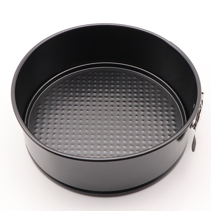 4/7/9 Inch Carbon Steel Baking Mold Bakeware Non Stick Spring Form Round Cake Baking Pan Cake Tool 3 pcs/set Kitchen Gadget: 7 Inch