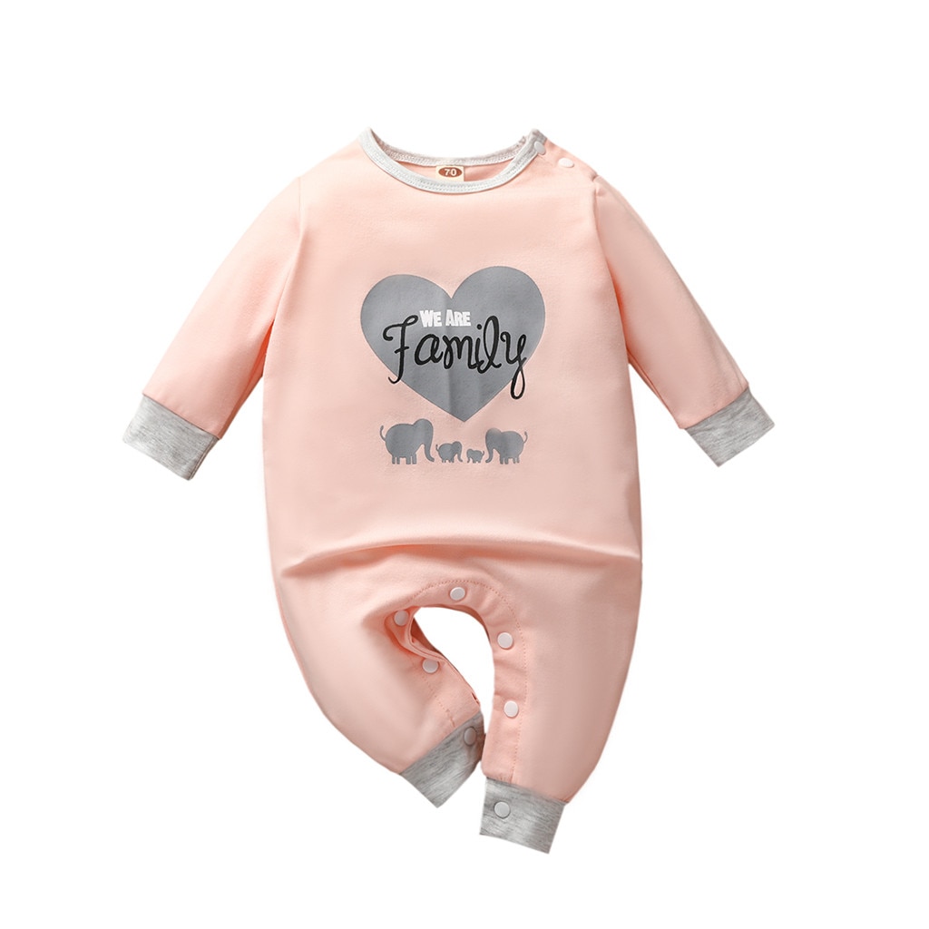 Newborn Infant baby jumpsuit Boys Girls clothes baby onesie Lettre Valentines Romper Jumpsuit Clothes Outfits baby costume: 0-3 Months