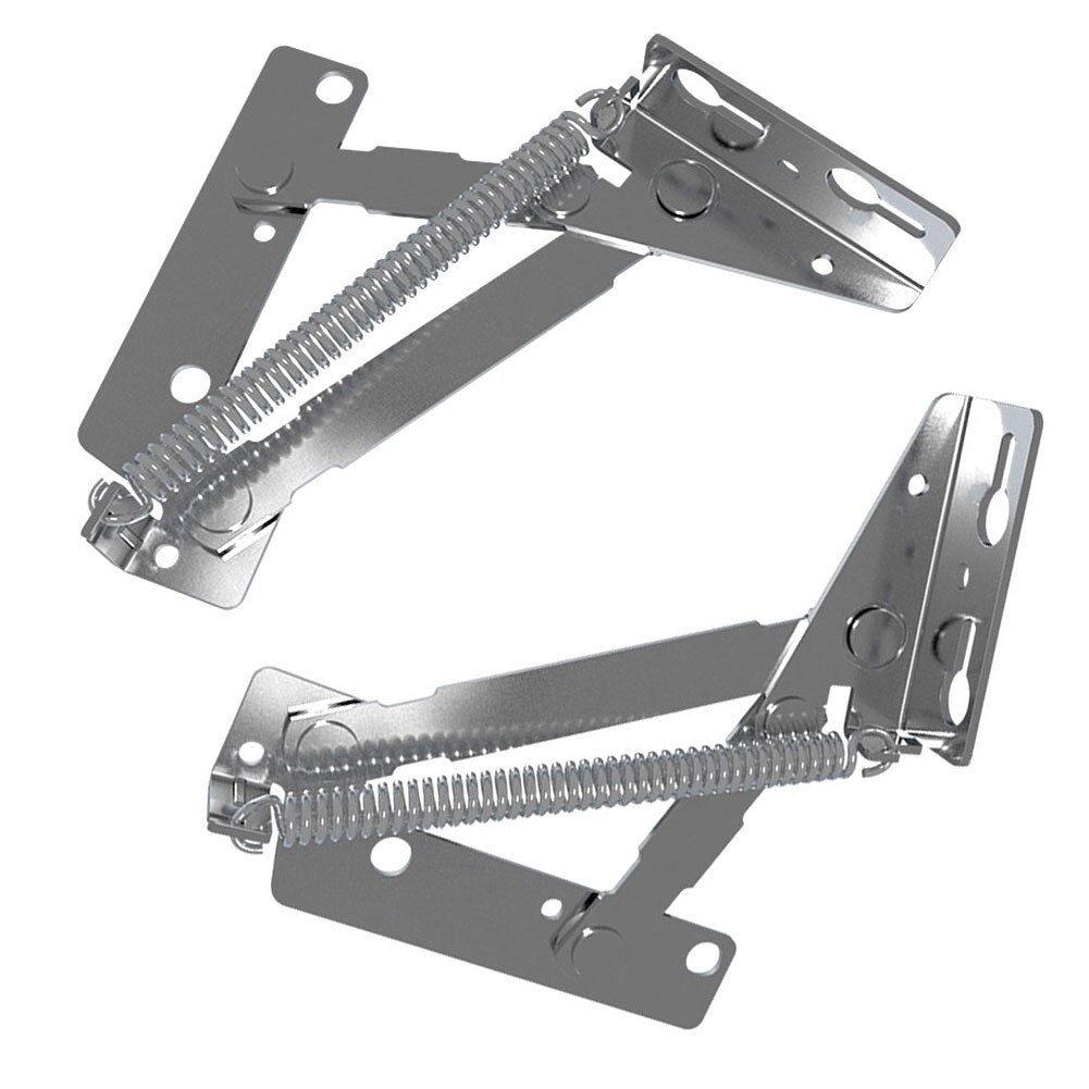 80 Degree Cupboard Door Lid Support Cabinet Spring Hinge Kitchen Stay Flap Triangular Durable Furniture Hardware Heavy Duty