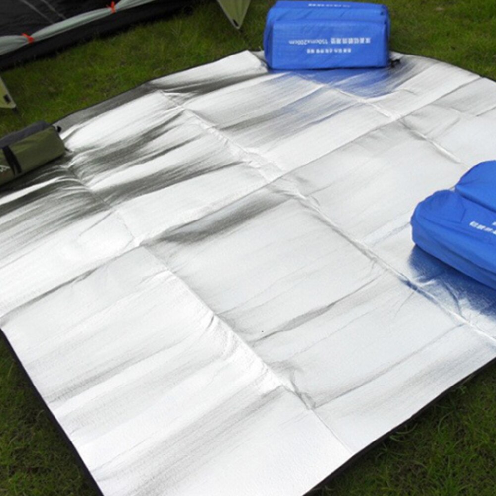 Ultraleicht Wasserdichte Camping matt Picknick Decke Strand Matratze Isomatte Aluminium Folie EVA Schaum matt Ich bin Freien Zelt Fußabdruck