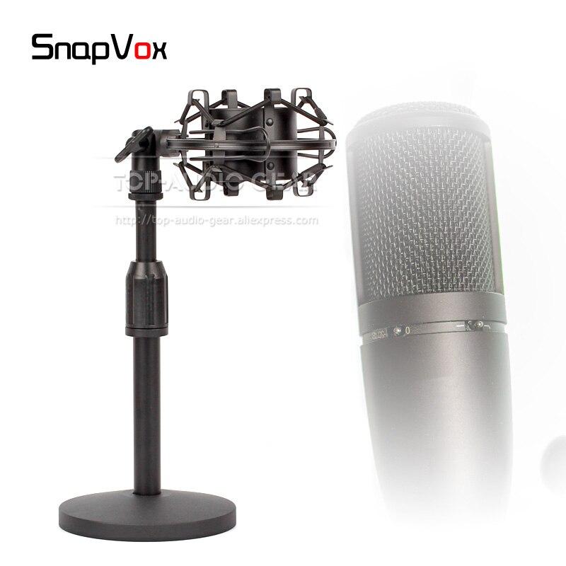 Soporte de micrófono de suspensión de escritorio de repuesto + soporte antigolpes, para AKG, P120, P220, P420, para percepción P 120, 220, 420, 820