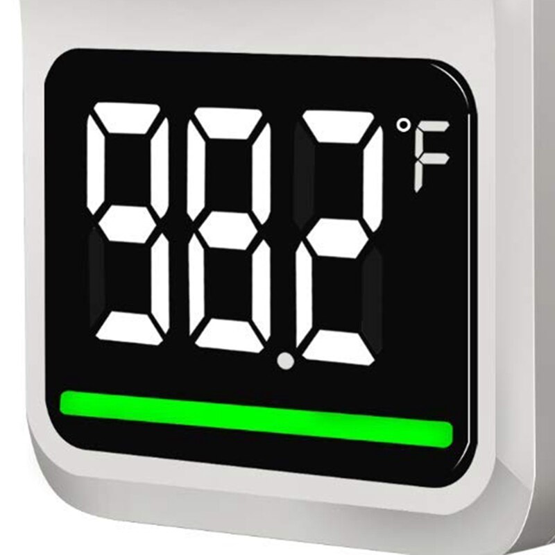 Wall-Mounted Thermometer,Infrared Forehead/Body Temperature Scanner,No-Contact/with Fever Alarm for School Office