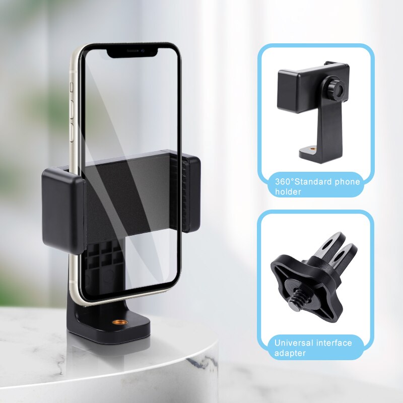 Gopro Einstellbare Selfie Stock Telefon Clip Gehen Profi Zubehör Halterung Montage Clip 51-84mm Halfter Für iPhone 6 7 8 9 xiaomi samsung: Schraube Stil 2