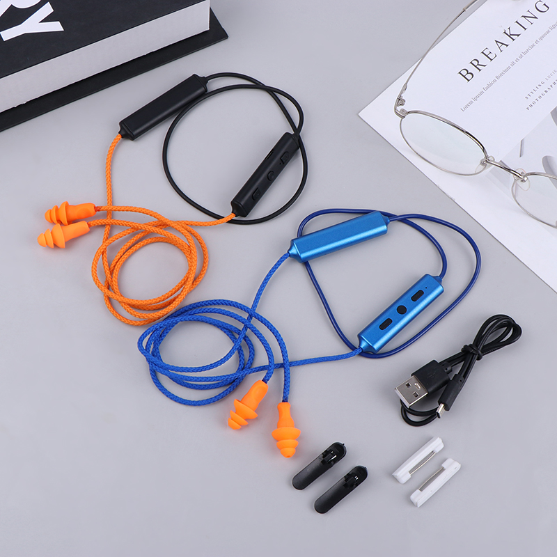 Oordopjes Bluetooth Headset Voor Werk, Ruisonderdrukking, Gehoorbescherming, Bouwplaatsen, Productielijnen, Lawaaierige Plaatsen