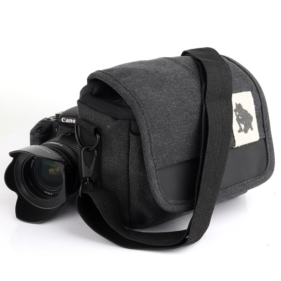 Funda para cámara para Panasonic Lumix DMC GX85 GX80 LX10 LX7 LX100 GH5 GH4 LX15 G9 GX1 GX5 GX7 II FZ200 FZ2500 FZ2000 FZ1000 FZ300: Black