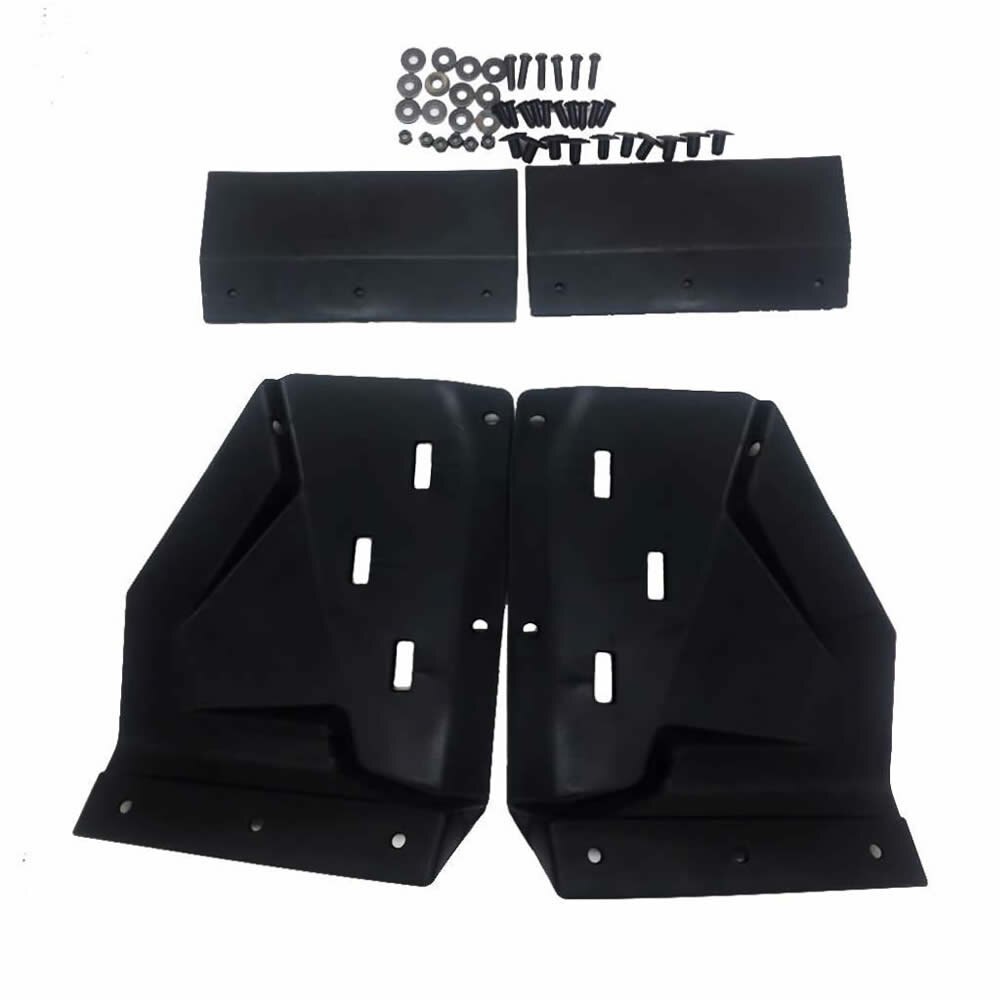 Mud Guards Compatible for - Polaris RZR XP 1000 Turbo Extended Fender Flares Mud Flaps and RZR S 900