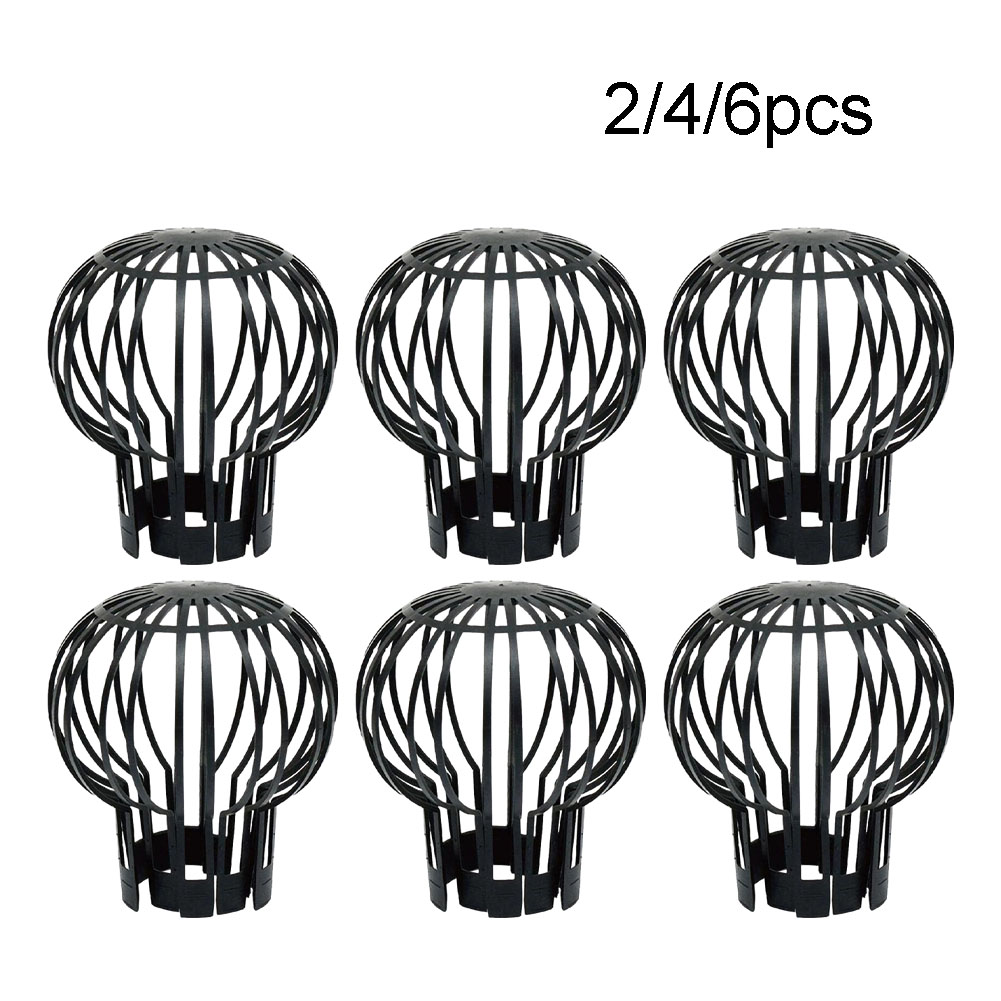 2/4/6 Stuks Regenpijp Filter Dak Afvoerputje Outdoor Afvoer Cover Goot Balkon Drainage Sloot Anti-Blocking mesh Cover ﻿