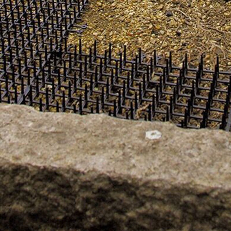 Garden Cat Scat Mats Anti-cat Prickle Strips Keep Cat Away Safe Plastic Spike 2m AC889