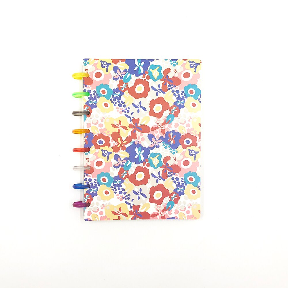 Fromthenon happy planner diskindbundet notesbog journal ringbind ringbind spiral  a5 notesblok papirvarer kontor- og skoleartikler: Maleri