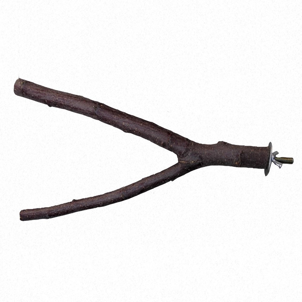 Parrot Perches Stand Parrot Accessories Wood Fork for Bird Stand Bird Cage Rest Holder Bird Toys Parrot Accessories Pet Supplies