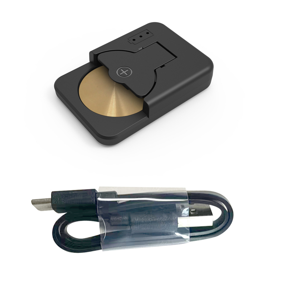 Carregador de bateria portátil de botão de lítio tipo C para vários usos domésticos Ampla compatibilidade Carregamento inteligente eficiente: Laranja