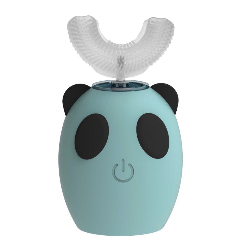 U-shaped Children Healthy Electric Toothbrush U Type Kids Automatic Teeth Tooth Brush Rechargeable Cute Cartoon Toothbrush: 01 S