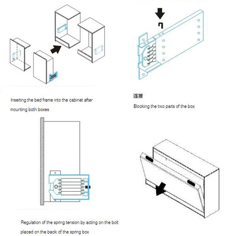 Best DIY Murphy Wall Bed Hardware Kit Fold Down Bed Mechanism