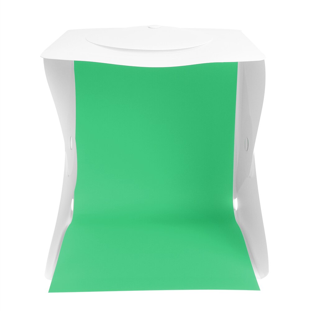 Fotostudio fotografie lichttent draagbare kit met led ringlicht 4 achtergronden foto genieten ornament