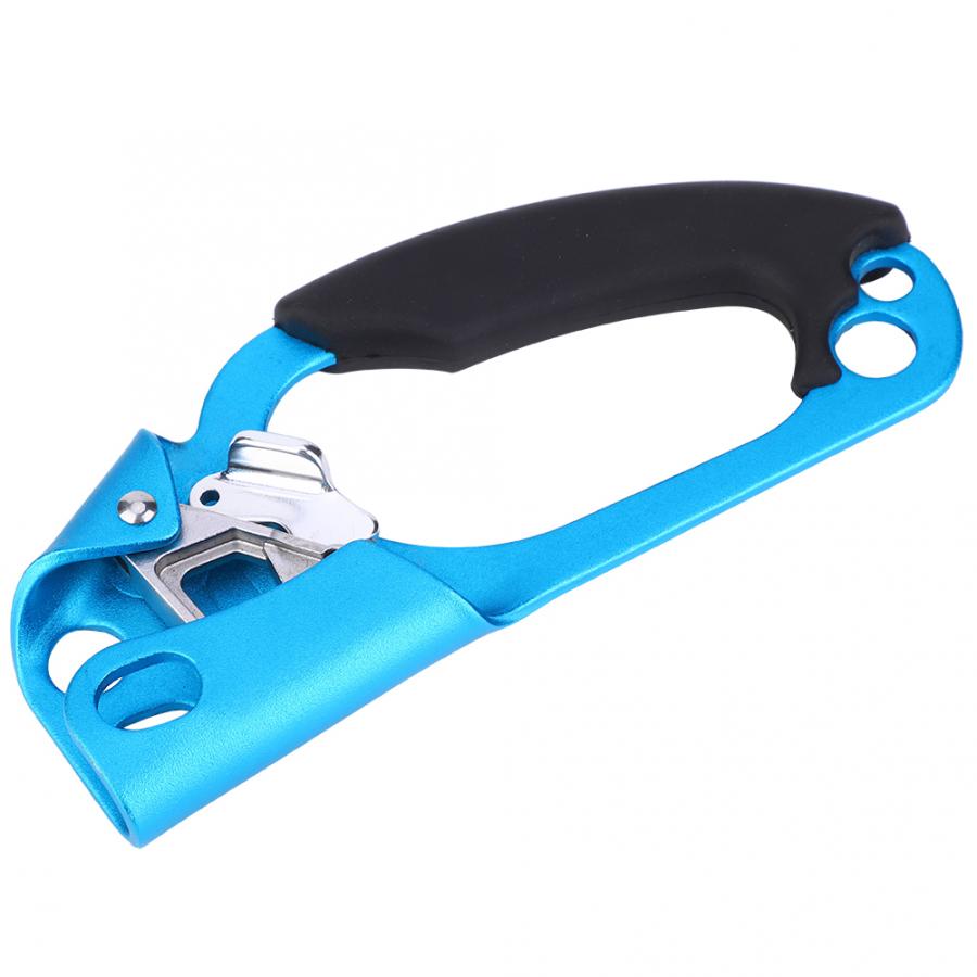 Outdoor Sports Rock Climbing Right Hand Ascender Device Aluminum Alloy Mountaineer Handle Ascender Climbing Rope Tools
