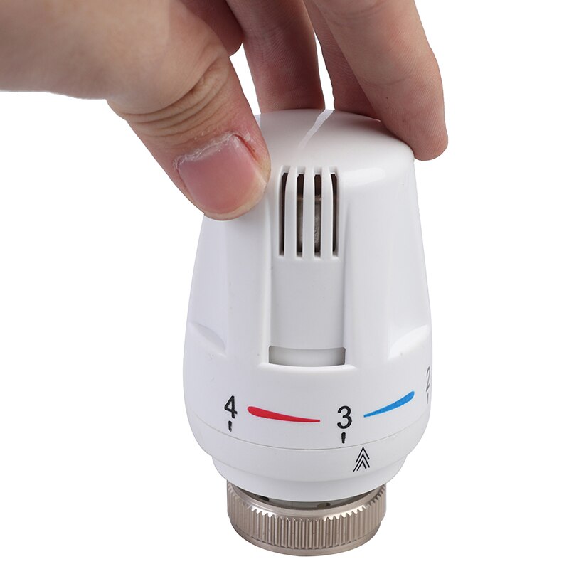 Thermostatic Radiator Valve Pneumatic Temperature Control Valves Remote Controller Radiator Head For Heating System Valve Cap