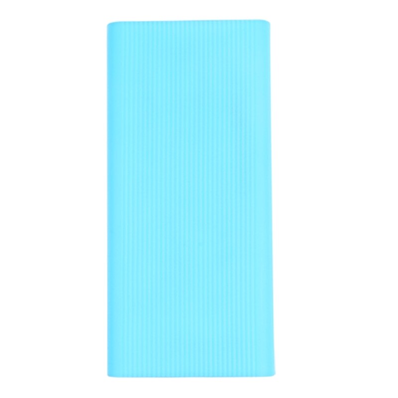Xiaomi-carcasa de batería portátil funda protectora, 30000 mAh, Cubierta de goma blanda: BLUE