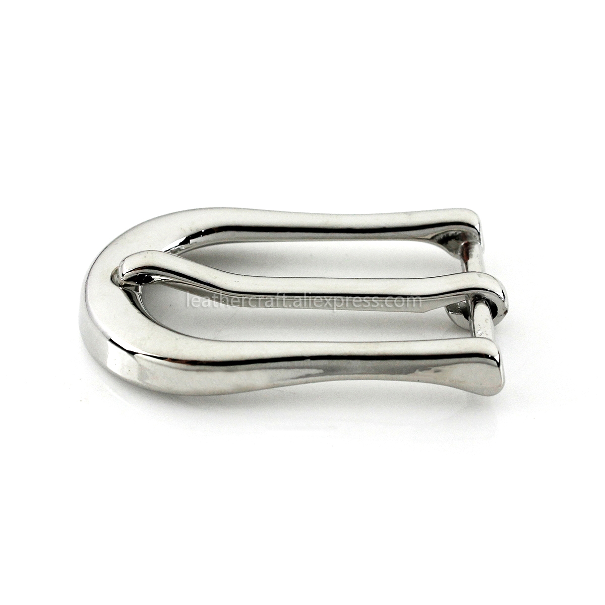 1 piezas 20mm Metal triglide cinturón hebilla centro medio Bar hombre solo Pin hebilla cinturón de cuero halter Ajuste de arnés