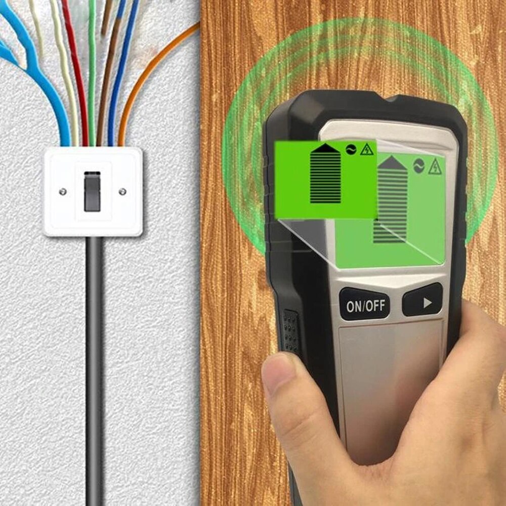 Stud Finder Wall Scanner 5 in 1 Multi-function Electronic Wall Detector Smart Stud Nail Finder Sensor Locator Metal Detector