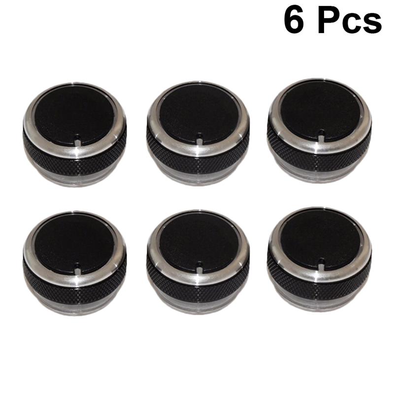 6 Pcs Airconditioning Ac Knop Fit Auto Airconditioning Warmte Controle Switch Knop Voor Ac Knop Auto Accessoires A30