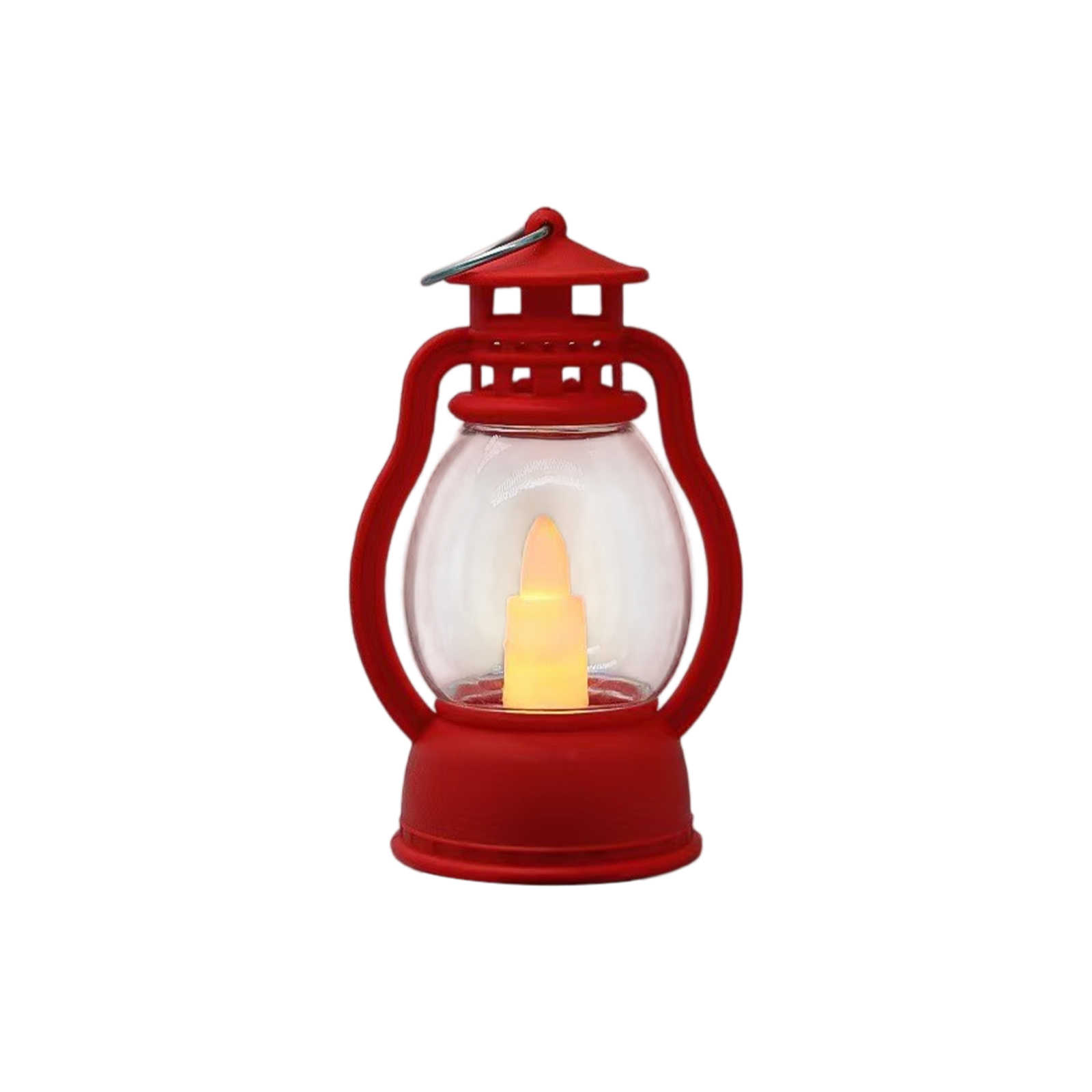 Halloween Christmas Candle Lamp - Electronic Candle LED Light Retro Pony- Lantern- Portable Bar Festival Atmosphere Lig: Deep Sapphire