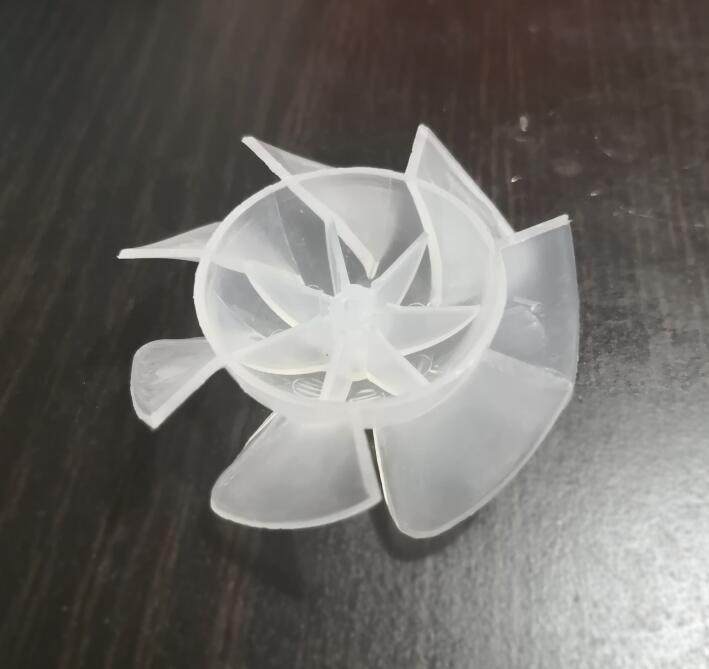 55mm diameter Ventilator Delen plastic 7-blade fan blade voor Föhn